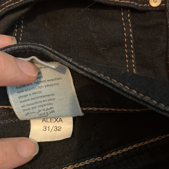 Mavi ‘Alexa’ dark wash jeans - Picture 3 of 3